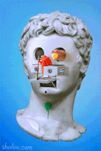 gif art milos rajkovic GIF by Sholim