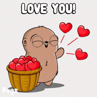 I Love You Hearts GIF by Fugz Official