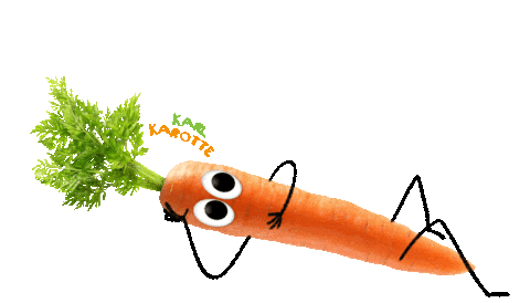 Kids Orange Sticker by Freche Freunde