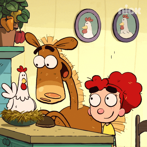 Chicken Pony GIF by Nickelodeon
