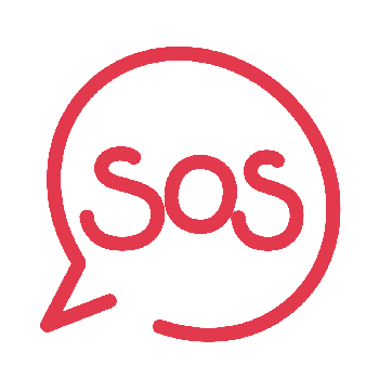 Sos Frage Sticker by JIZ