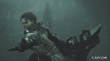 Repelling Video Game GIF by CAPCOM