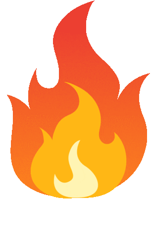 Fire Sticker by Sportaways.com