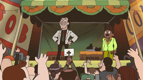 Michael Jackson Concert GIF by Cartoon Hangover