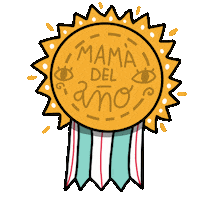 Mama Medalla Sticker