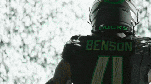 Oregon Football GIF by GoDucks