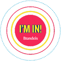 2027 Sticker by Brandeis University