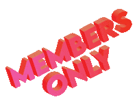 Members Only Sticker by Future Women