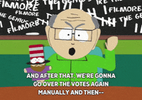 angry mr. herbert garrison GIF by South Park 