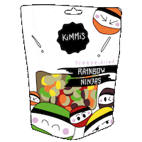 KimmisCandy rainbow candy freezedried freeze dried Sticker