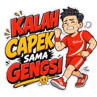 Happy Marathon Sticker by Asuransi Sinar Mas