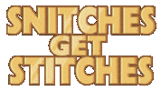 Snitch Sticker