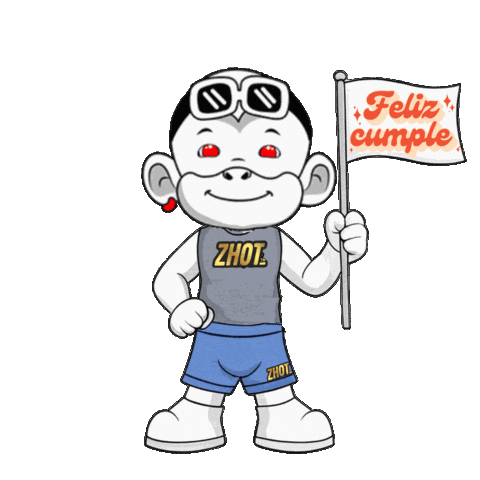 Humor Feliz Cumple Sticker by Zhot