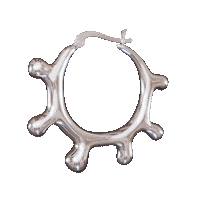 3D Metal Sticker by Carol Civre