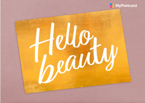 Beauty Love GIF by MyPostcard