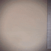 Hystar gaming rgb desk holding GIF