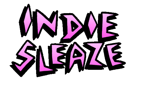 Indie Sleze Sticker by Russell Taysom