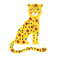 Tiger Lion Sticker by DPAM_Officiel