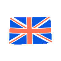 United Kingdom Flag Sticker by Voicebooking