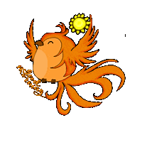 Bird Phoenix Sticker