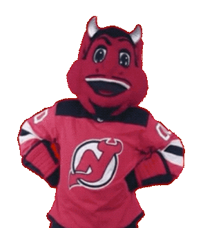 Hockey Shrug Sticker by New Jersey Devils