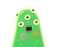 Hungry Monster GIF