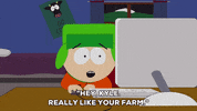 speaking kyle broflovski GIF by South Park 