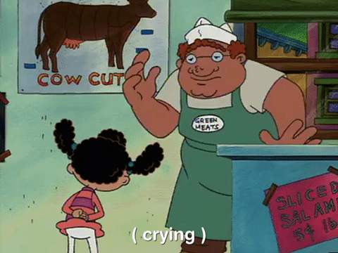 hey arnold nicksplat GIF