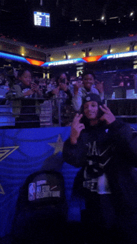 Nba All-Star Peace GIF by NBA