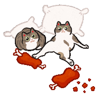 Meat Tabby Sticker