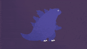 t-rex animation GIF by pedroallevato
