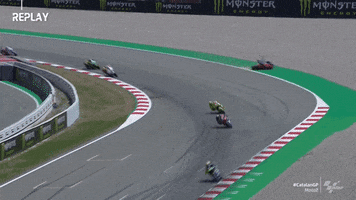 Racing Crash GIF by MotoGP