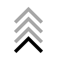 HoneyBe arrow up slide desliza Sticker