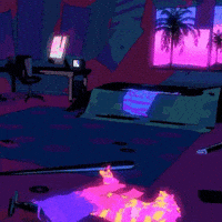 la sunset GIF