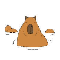 Capybara Sticker