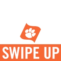 Swipe Up Sticker by Clemson Alumni