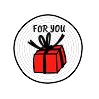 For You Christmas Sticker by Perosnal PR
