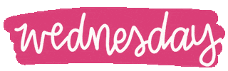 Days Of The Week Pink Sticker by Nutmeg and Arlo