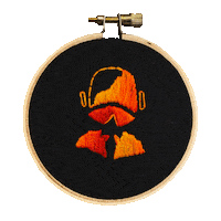 Embroidery Ssi Sticker by Spacestation
