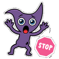 Stop Dont Move Sticker by CwaZyVerse