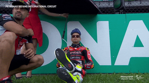 Alvaro Bautista Hello GIF by MotoGP™