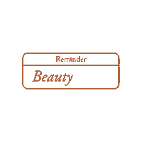 Reminder Beauty Time Sticker by Clef Skincare