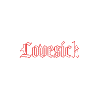 Love Sick Rap Sticker by Ray BLK