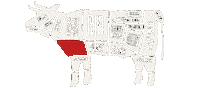Kreutzers Houseno15 Brisket Cow Meat Dish Meatcut Fleisch Kuh Housebutcher Sticker by KREUTZERS