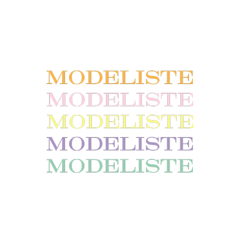 modelistemagazine giphyupload Sticker