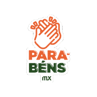 Parabens Sticker by mx moveis