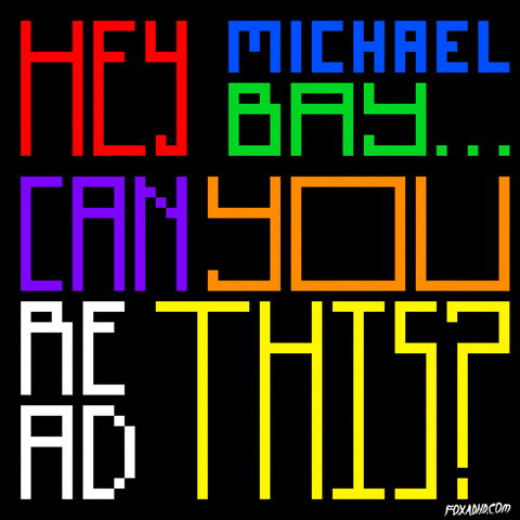 michael bay lol GIF by Animation Domination High-Def