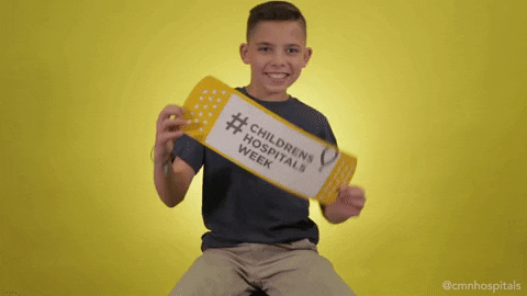 Vinny Elu GIF by Children's Miracle Network Hospitals