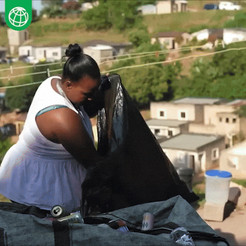 Recycle Reduce GIF by World Bank