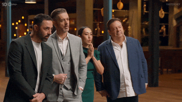 Nervous Andy GIF by MasterChefAU